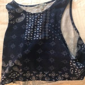 Crop bandana top